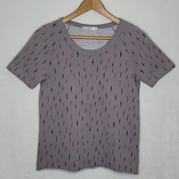 STATESIDE Lightning Bolt Top Size XS - Picture 1 of 8